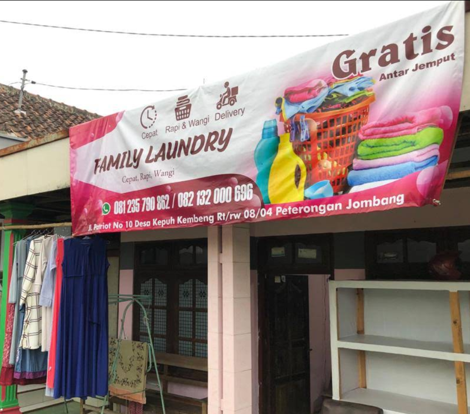 Laundry Kiloan dan Dry Clean